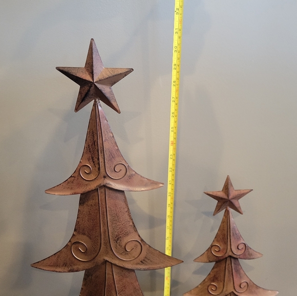 Rustic metal trees - Picture 5 of 6